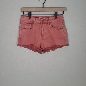 Bullhead High Rise Cutoff Jean Shorts Size 5